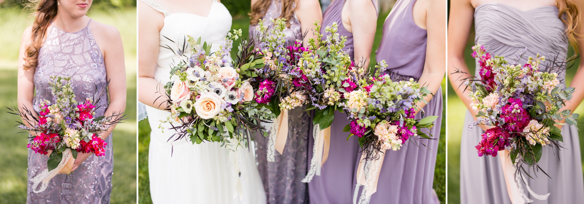 lavender-bridesmaid-florals-donna-morgan-dresses