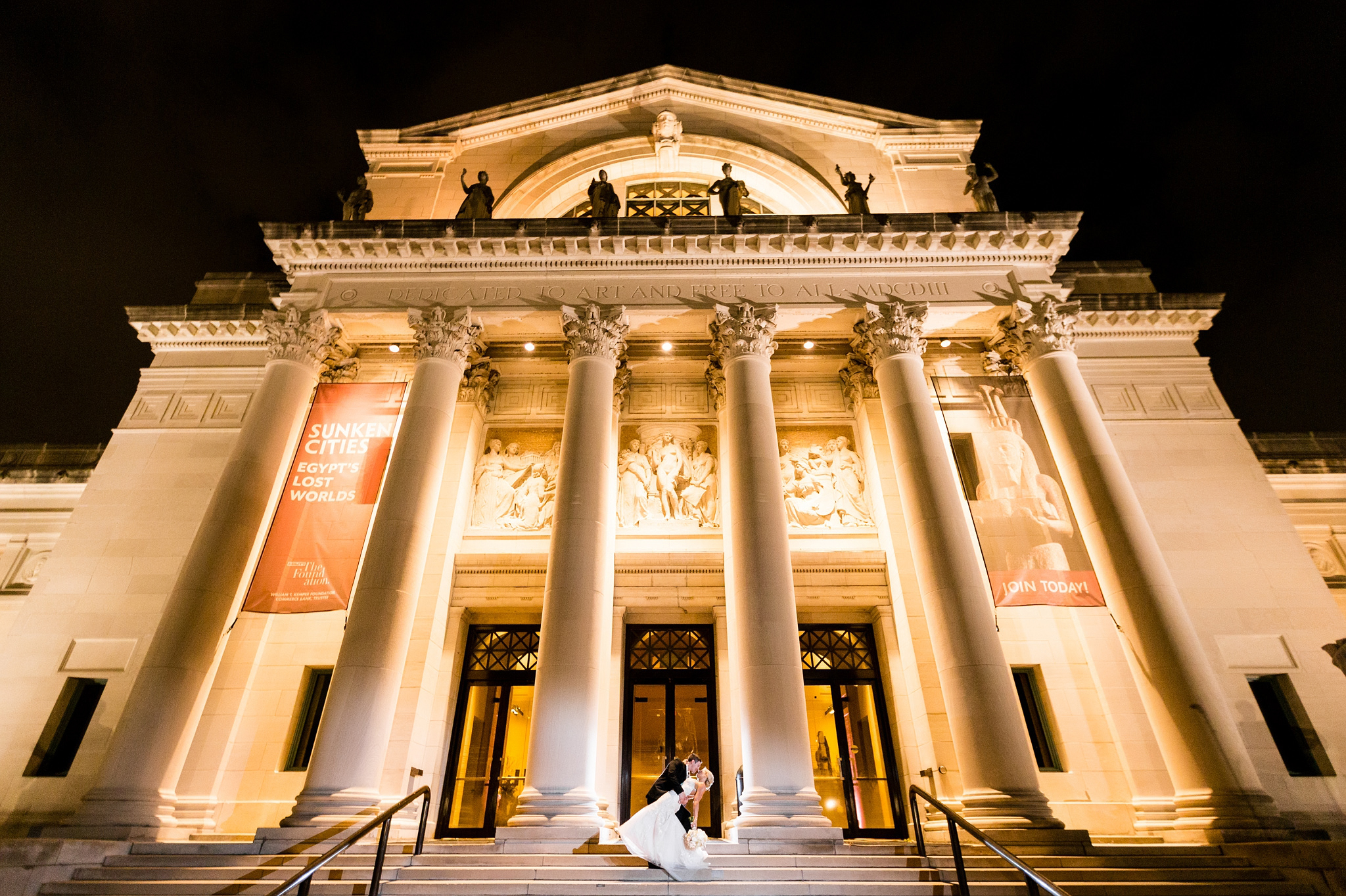 St. Louis Art Museum Wedding | Dan + Tiffany | Kairos Photography Blog